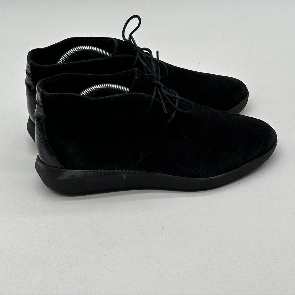 Womens 10.5 M Clarks‎ Unstructured Women's Ankle Boots Black Suede